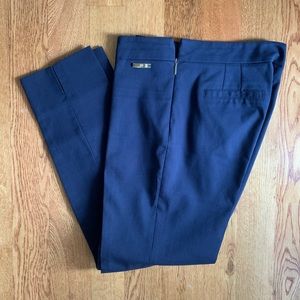 Tory Burch Navy Pencil Ankle Pant